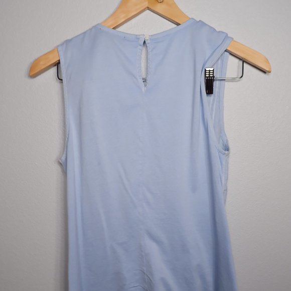 J Crew blue peplum tank top - Picture 8 of 11